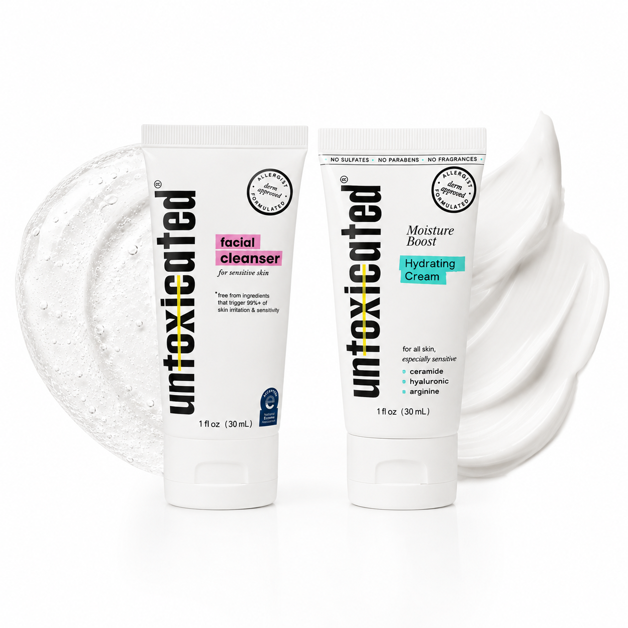 Image of Travel-Size Cleanse + Moisturize Duo (Mini's)